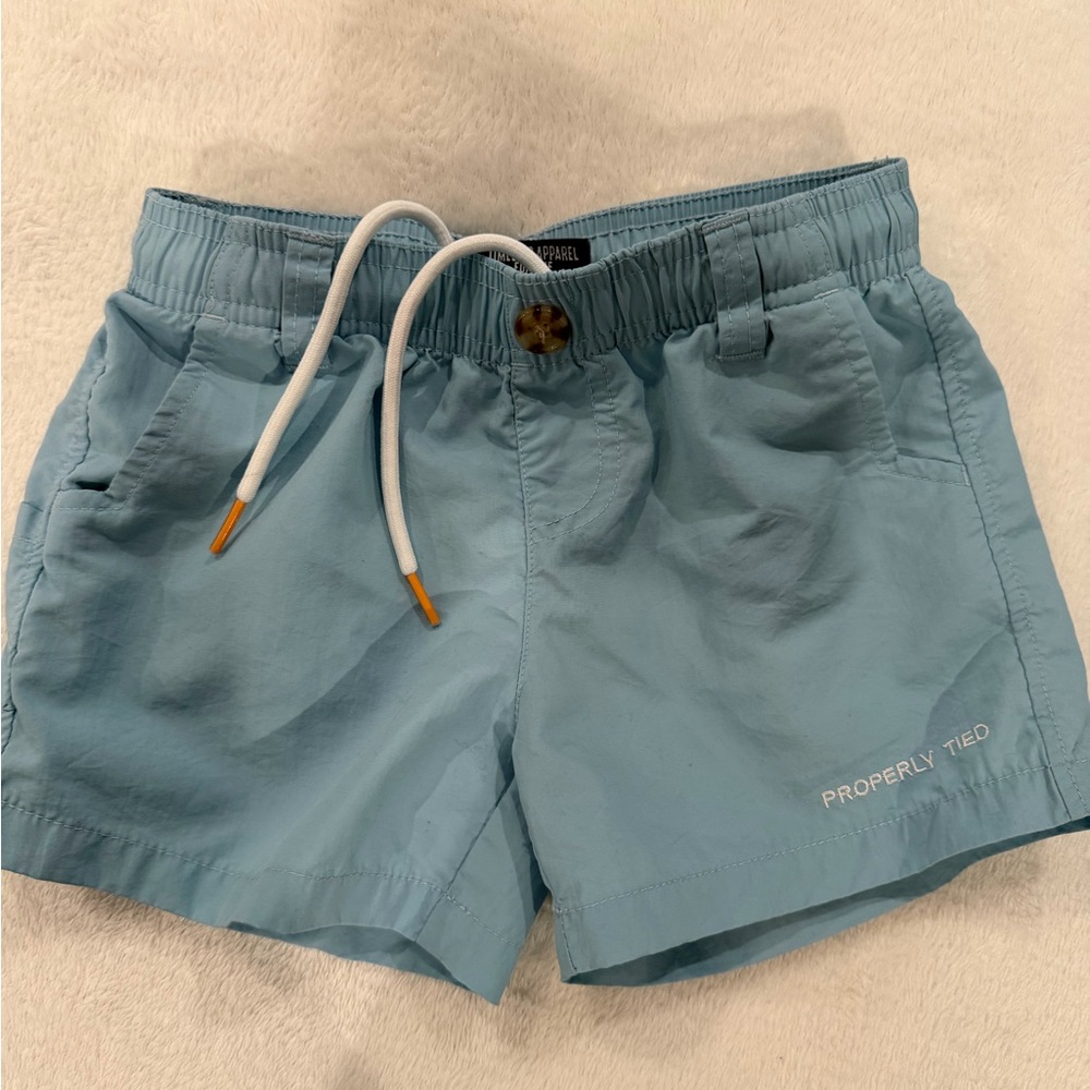Properly Tied Light Blue Mallard Shorts